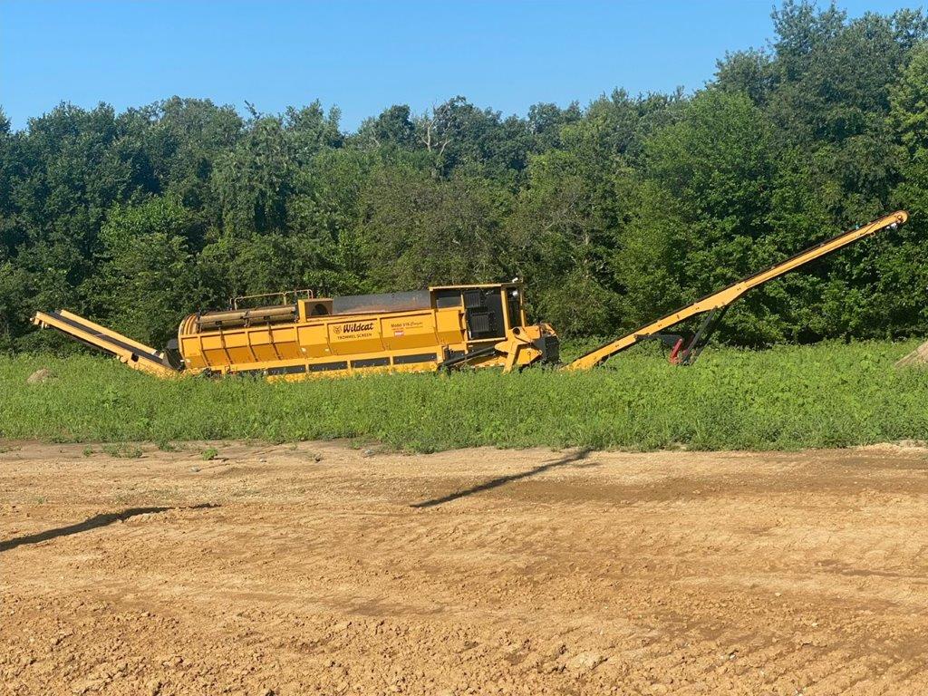 This is a Trummel. It pulverizes the dirt, so it’s nice and fluffy.